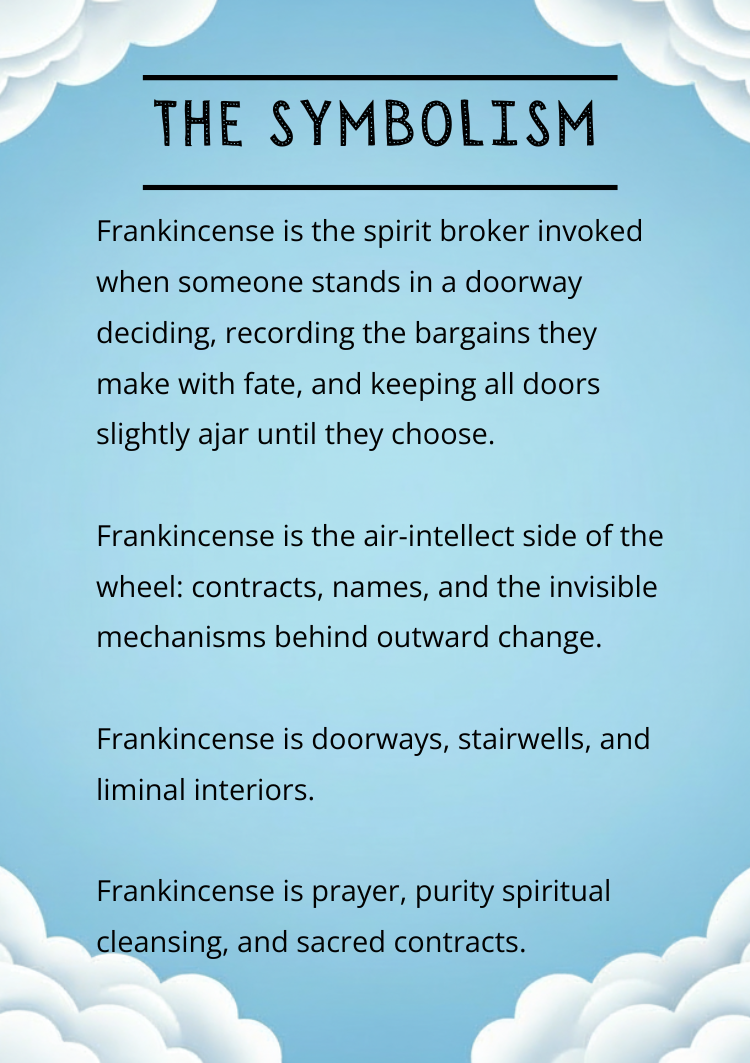 Frankincense Symbolism
